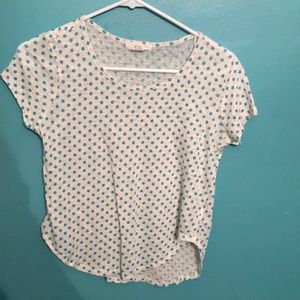 Polka dot top